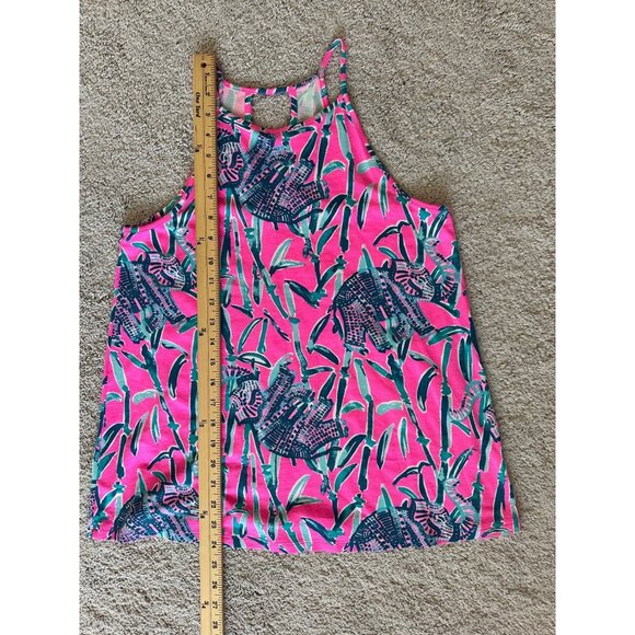Lilly Pulitzer NWOT Size XS Pink Elephant Sleeveless Top - Picture 7 of 12